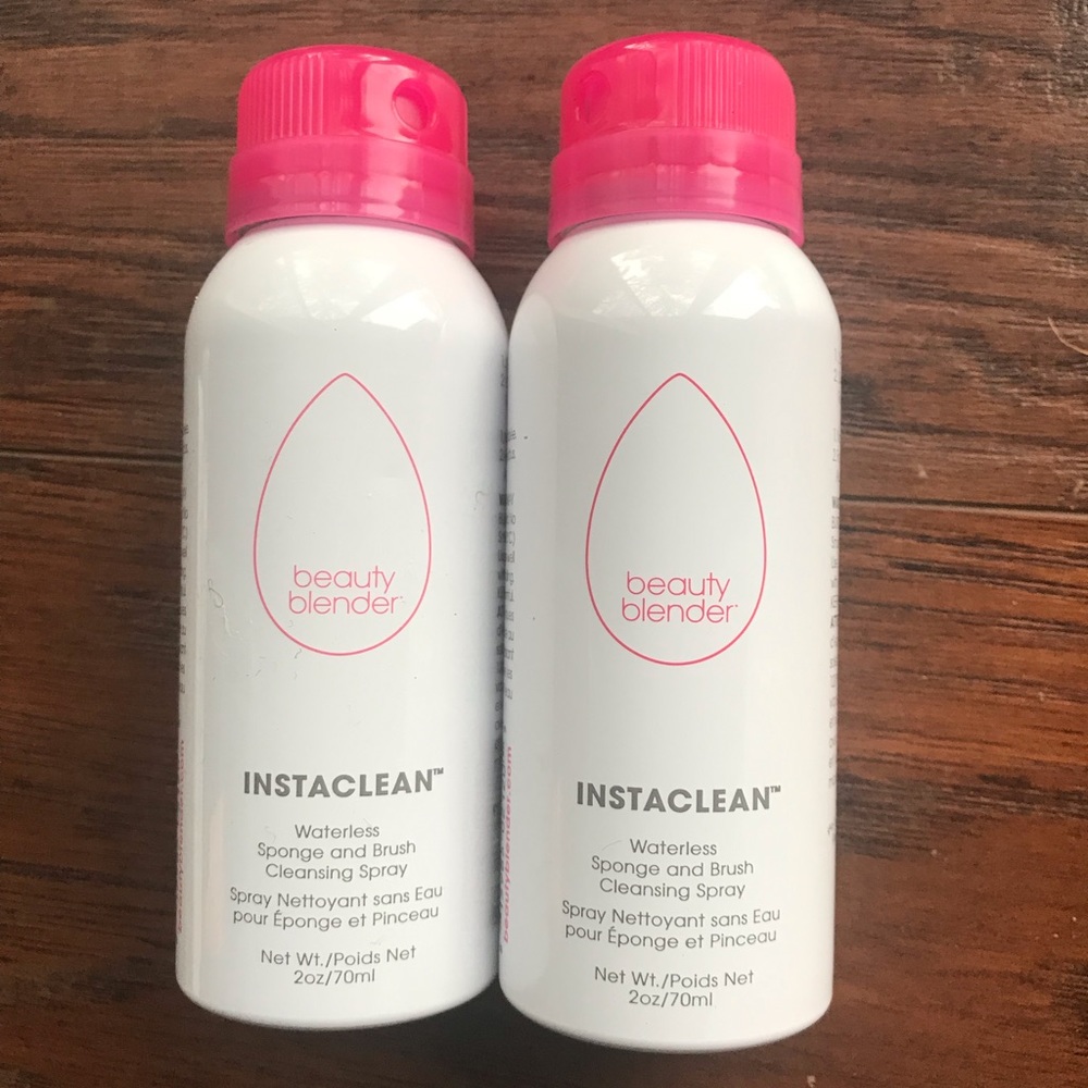 Instaclean by beauty blender two 2oz bottles